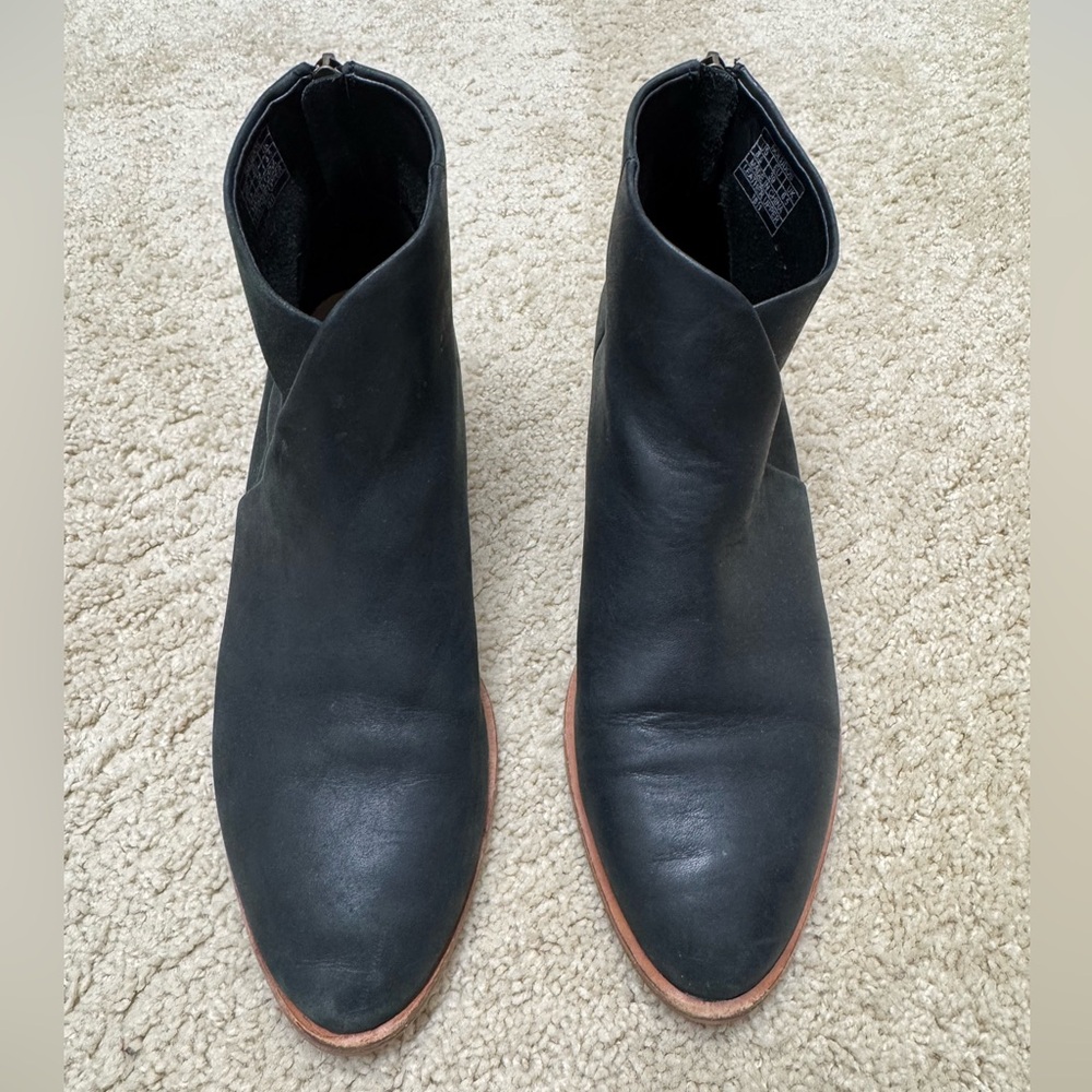 Soludos Leather Ankle Booties - “The Venetian”